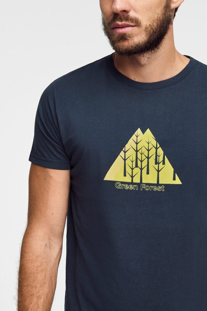 camiseta ecologica hombre green forest wear triangle e1616693799235